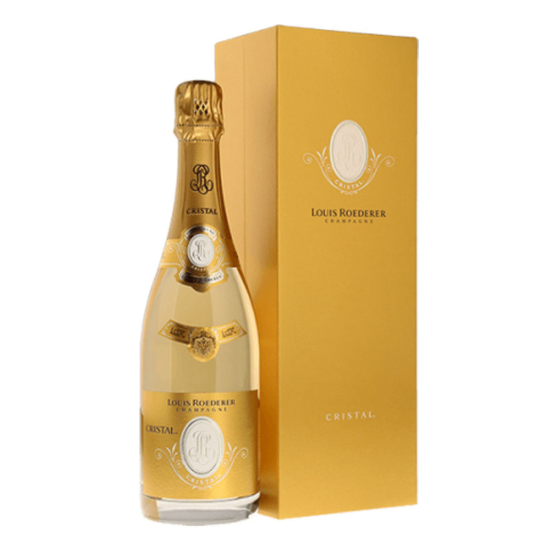 Roederer Cristal 2013 avec coffret Champagne