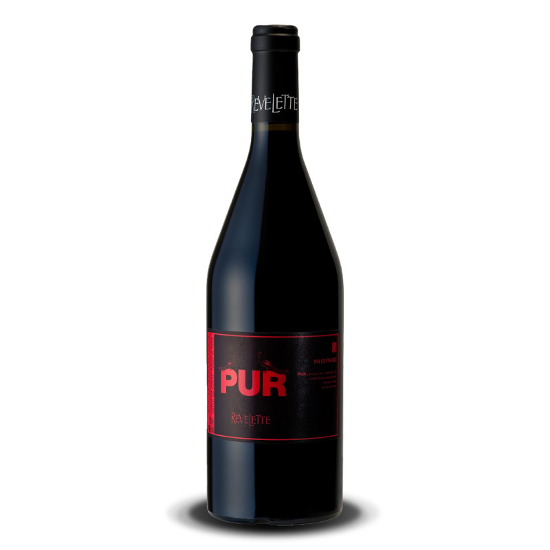 Domaine Revelette cuvée PUR rouge 2022  vin de France vin nature