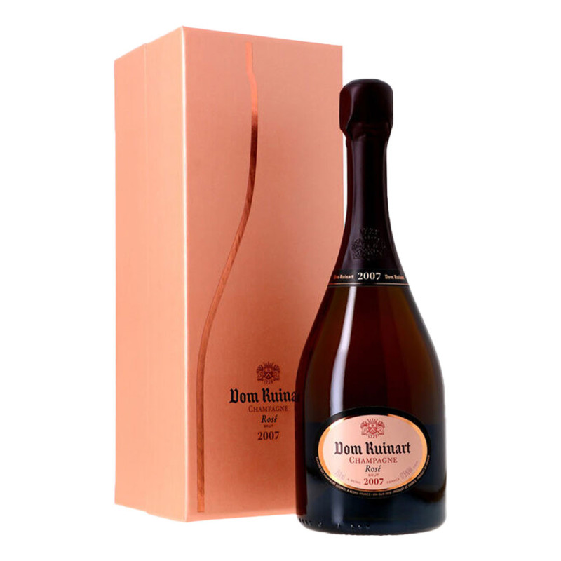 Dom Ruinart Rose 2007 coffret