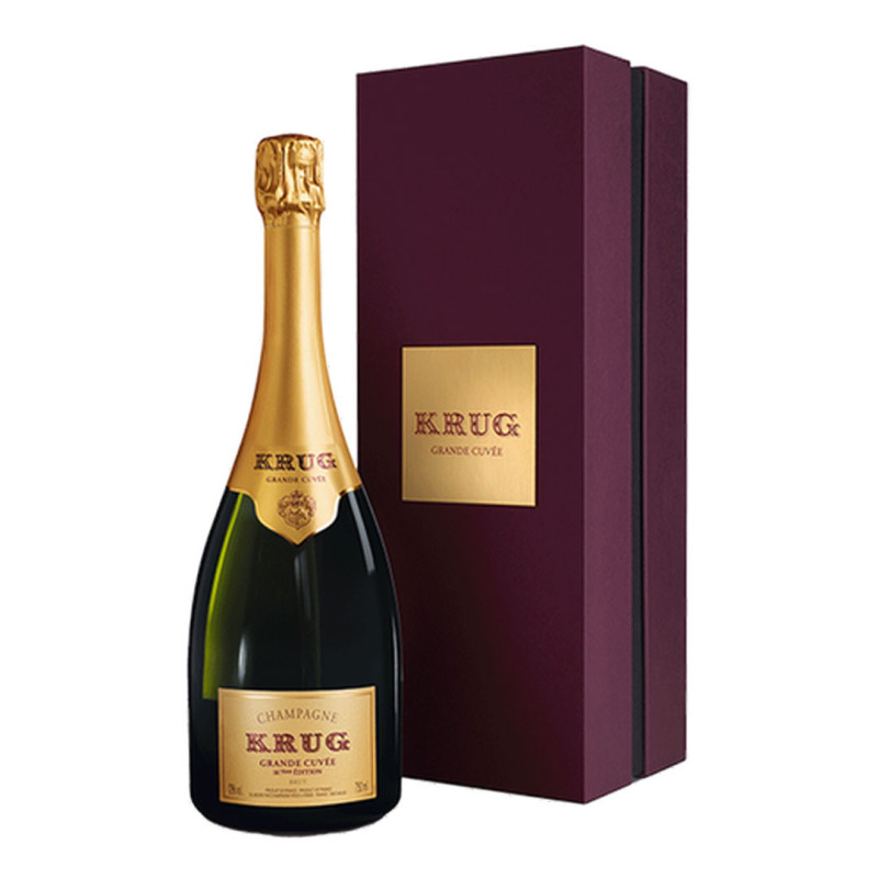 Krug Grande Cuvée  avec coffret Champagne