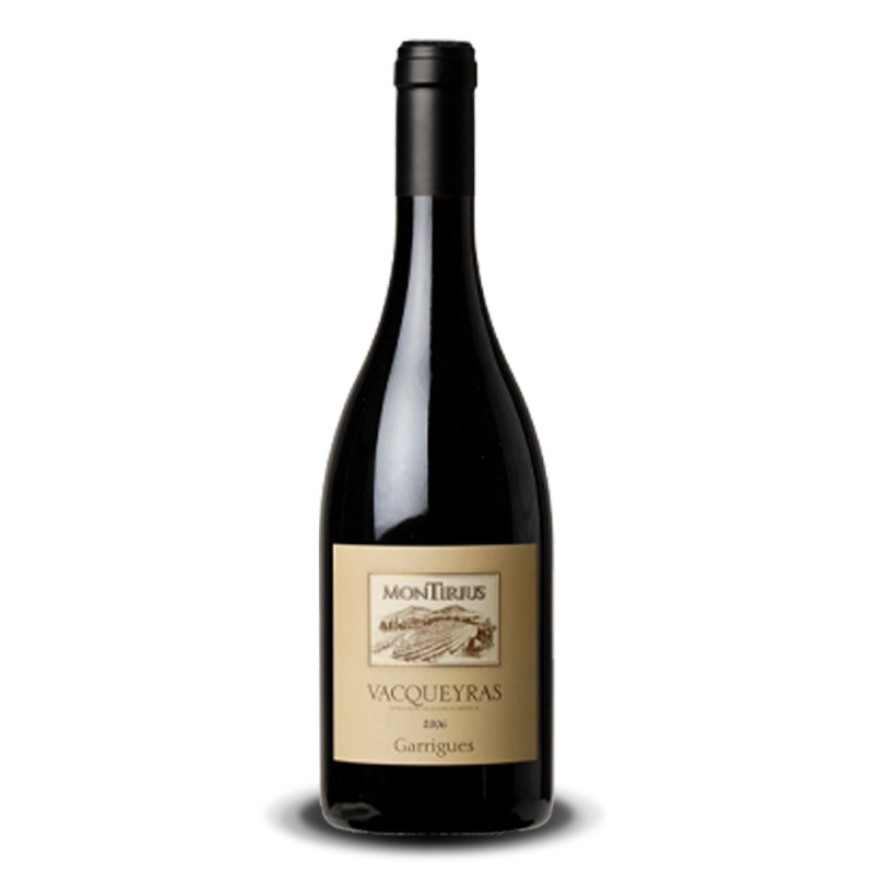 Montirius cuvée Garrigues Vacqueyras Rouge 2017