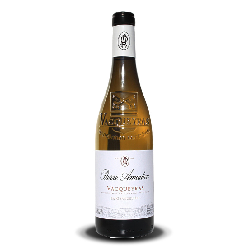 AMADIEU LA GRANGELIERE VACQUEYRAS BLANC 2019