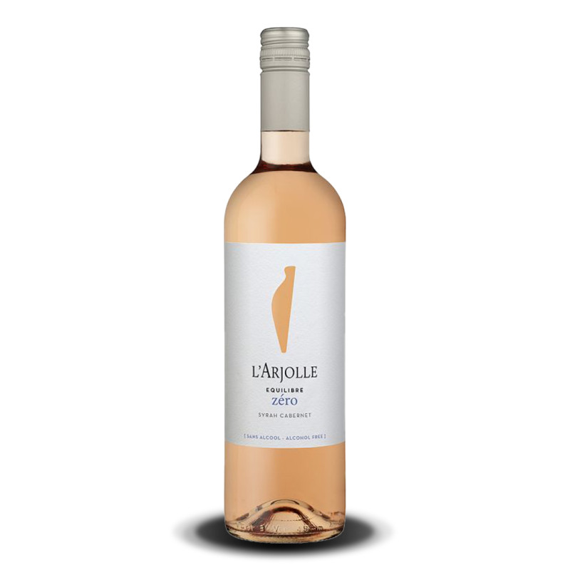 L'Arjolle Equilibre Zero SANS ALCOOL Rosé Syrah Cabernet