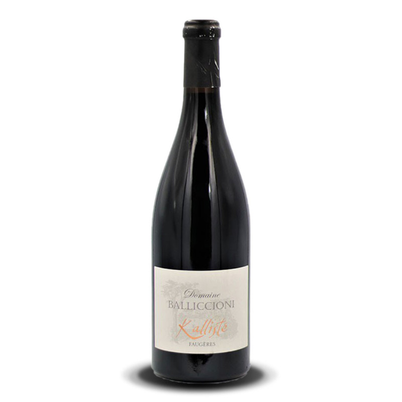 Domaine Balliccioni Kallisté Faugeres Rouge 2018