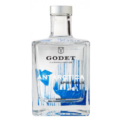 Cognac Godet Antartica Ice White