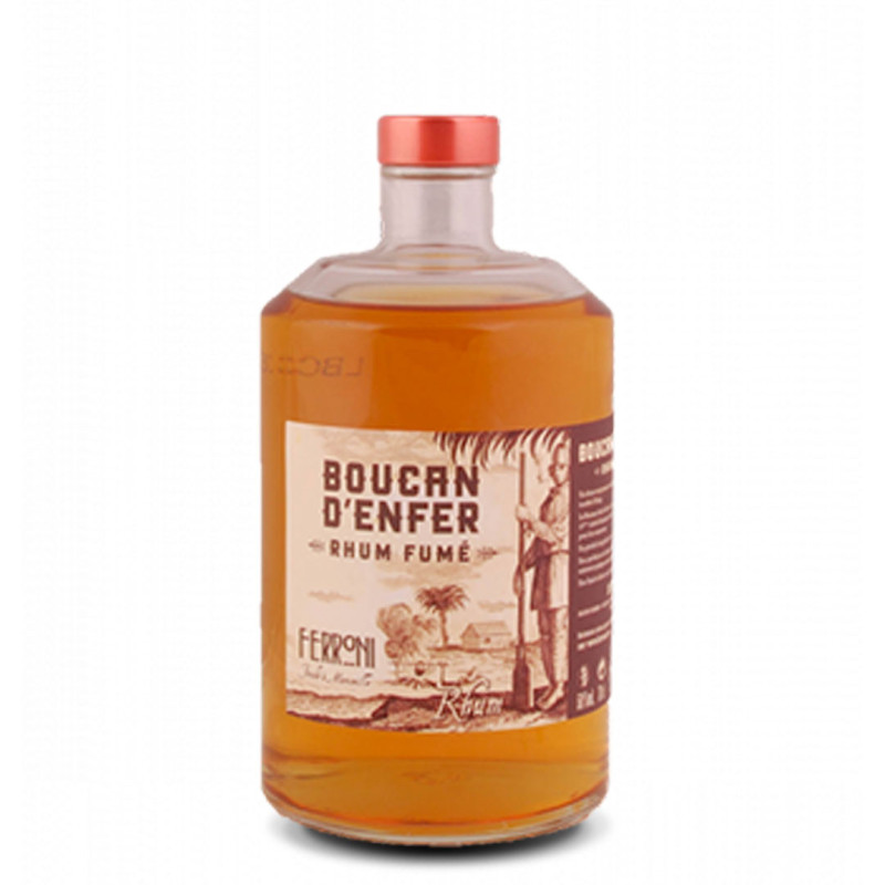 Ferroni Boucan d'Enfer Rhum fumé  de Marseille