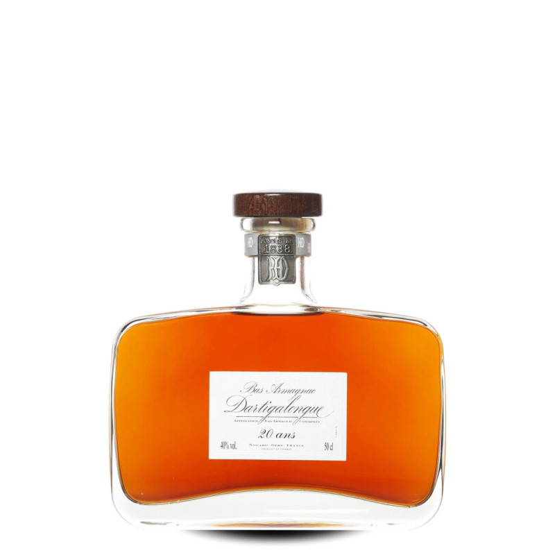 Dartigalongue Bas Armagnac 20 ans d'Age carafe Yogi