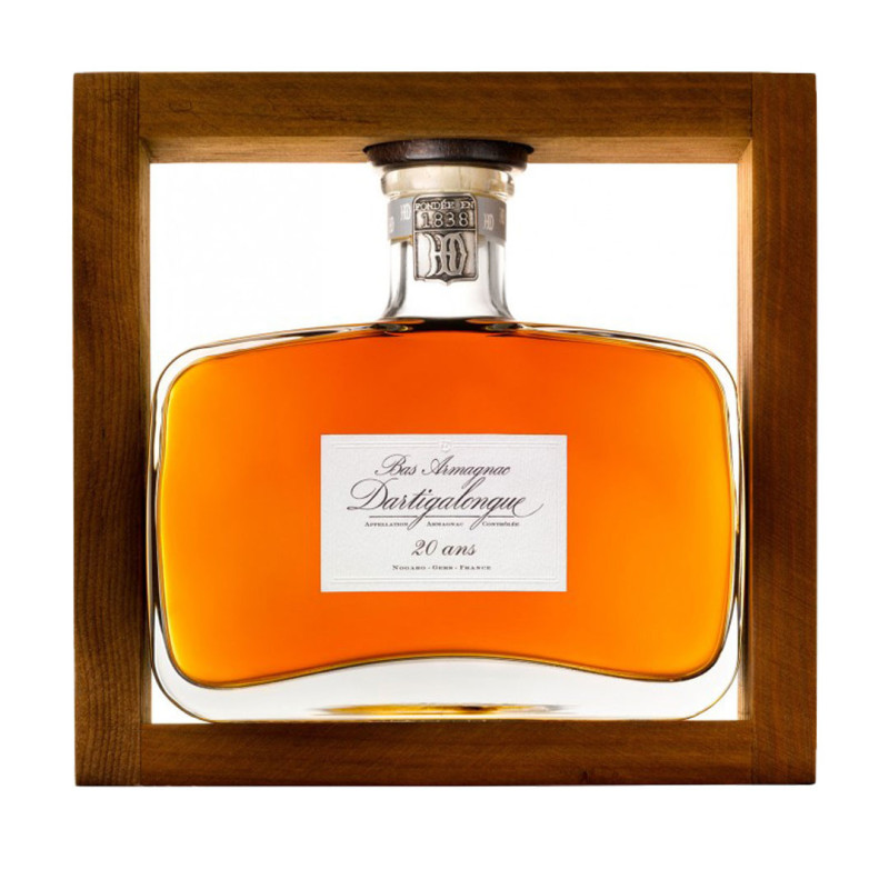 Dartigalongue Bas Armagnac 20 ans d'Age carafe Yogi