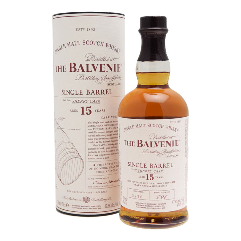 Balvenie Sherry Cask 15 ans Whisky