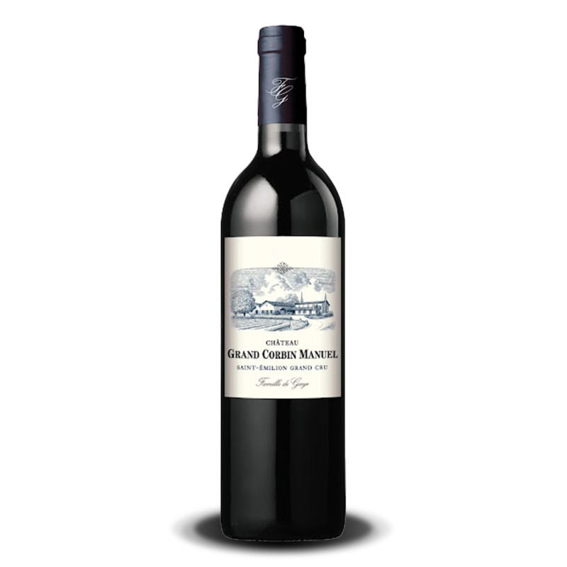 Château Grand Corbin Manuel Saint-Emilion Grand Cru Classé Rouge 2019 Château Grand Corbin Manuel Saint-Emilion Grand Cru Classé Rouge 2019