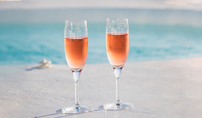 Les champagnes rosés, une sélection de la Route des Vins